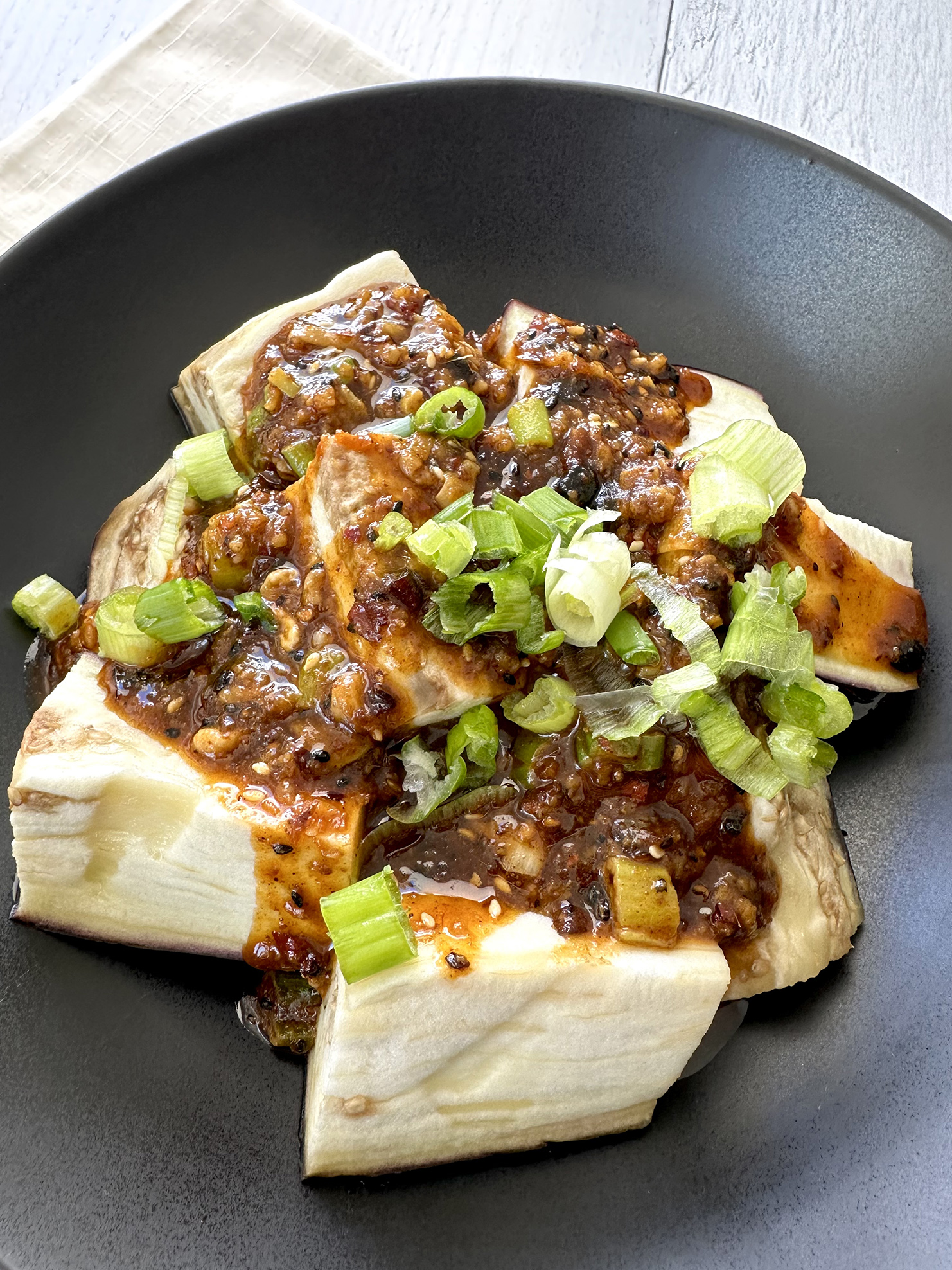 Hunan Spicy Eggplant