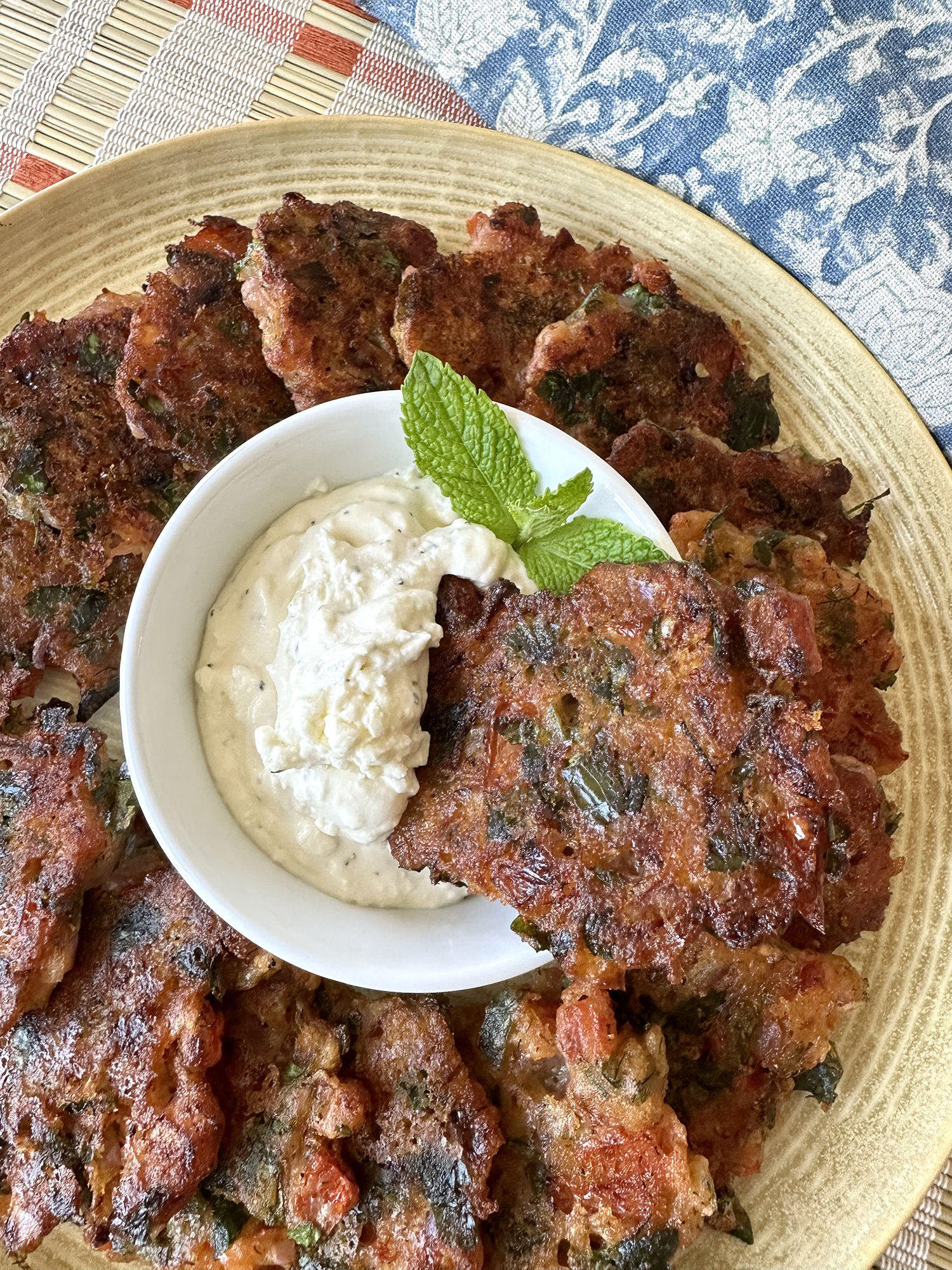 Greek Tomato Fritters (Tomatokeftedes)