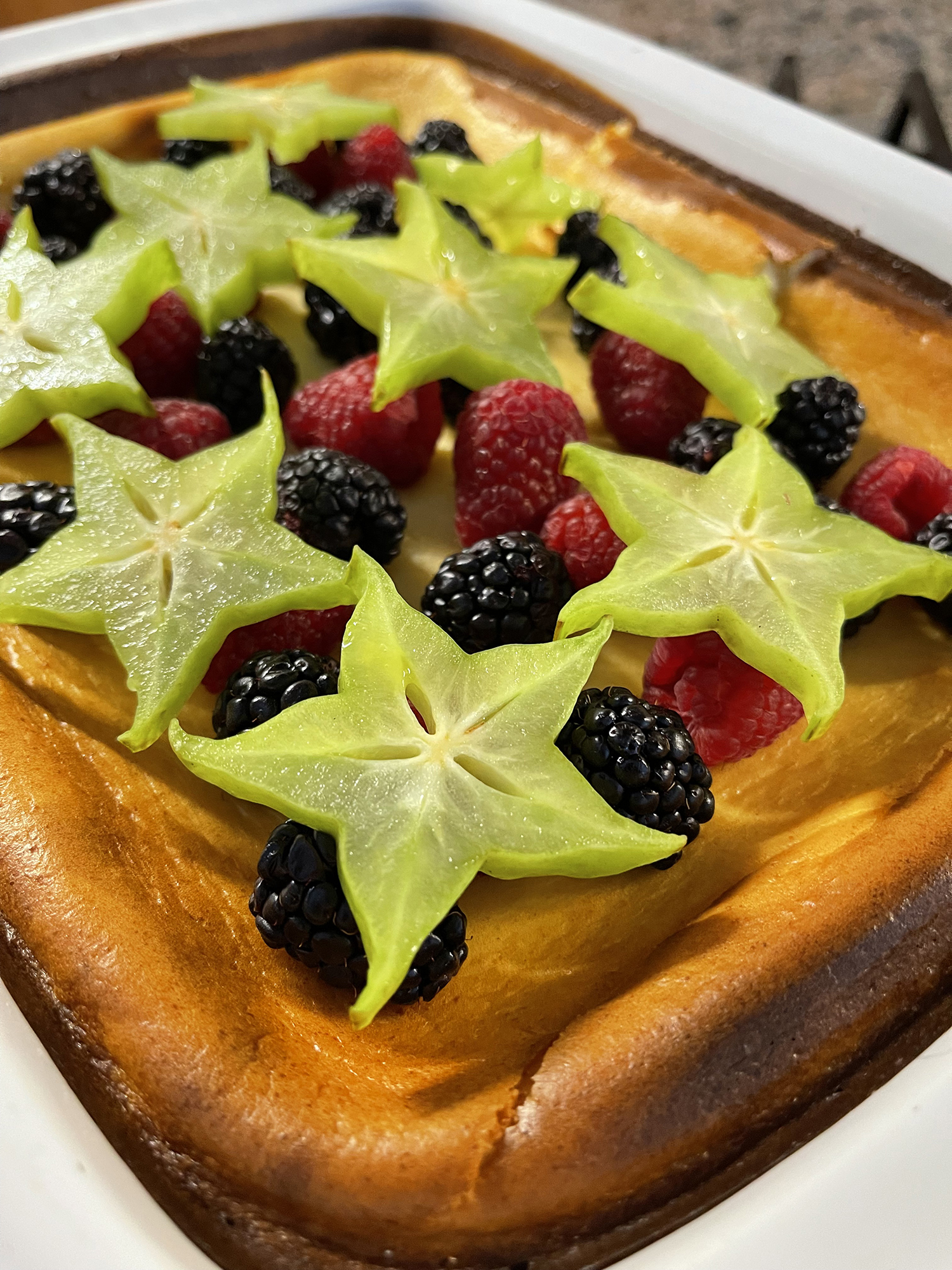 Ricotta Cheesecake with Fresh Fruit