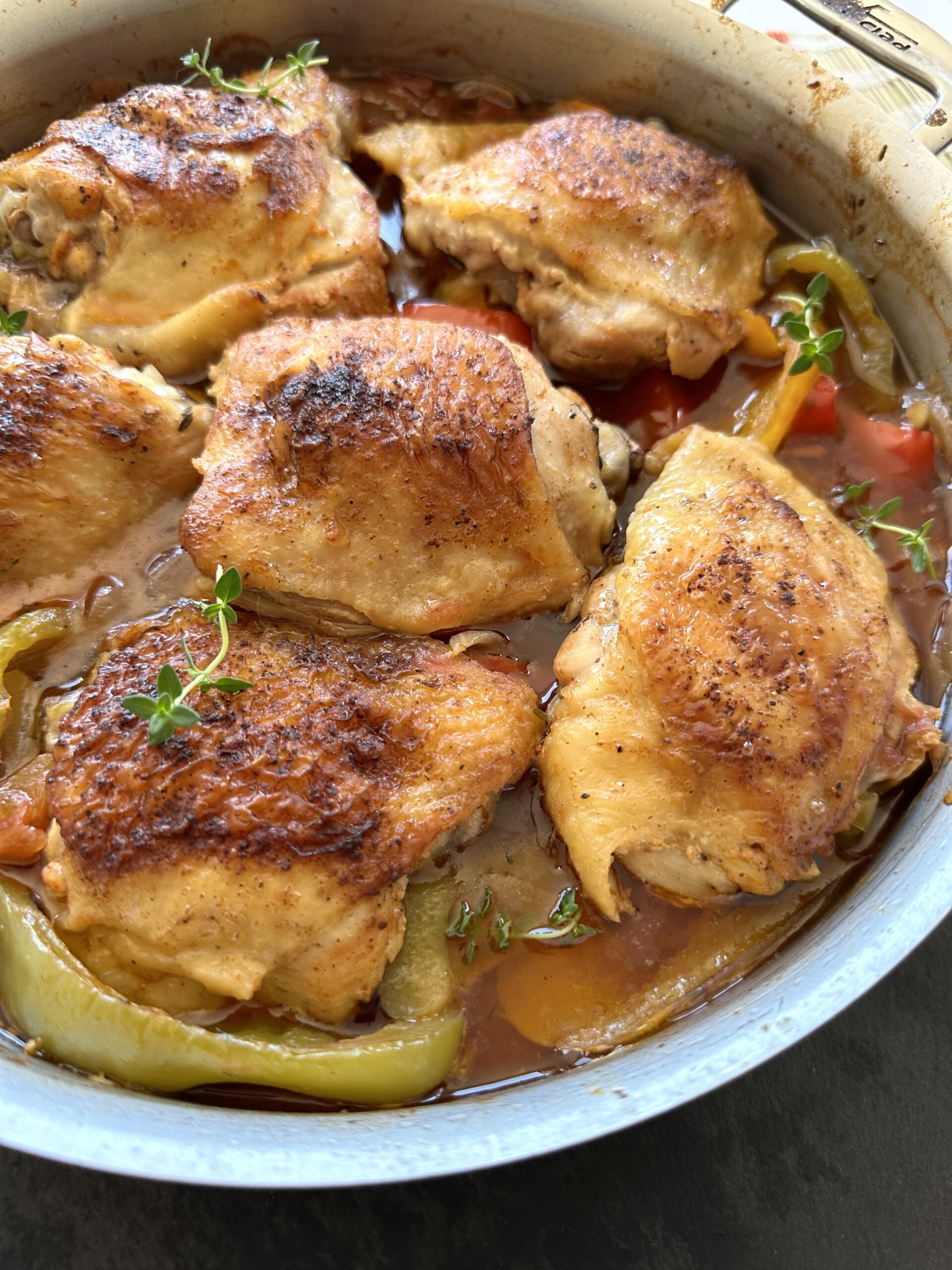 Poulet Basquaise (Basque Chicken with Peppers)