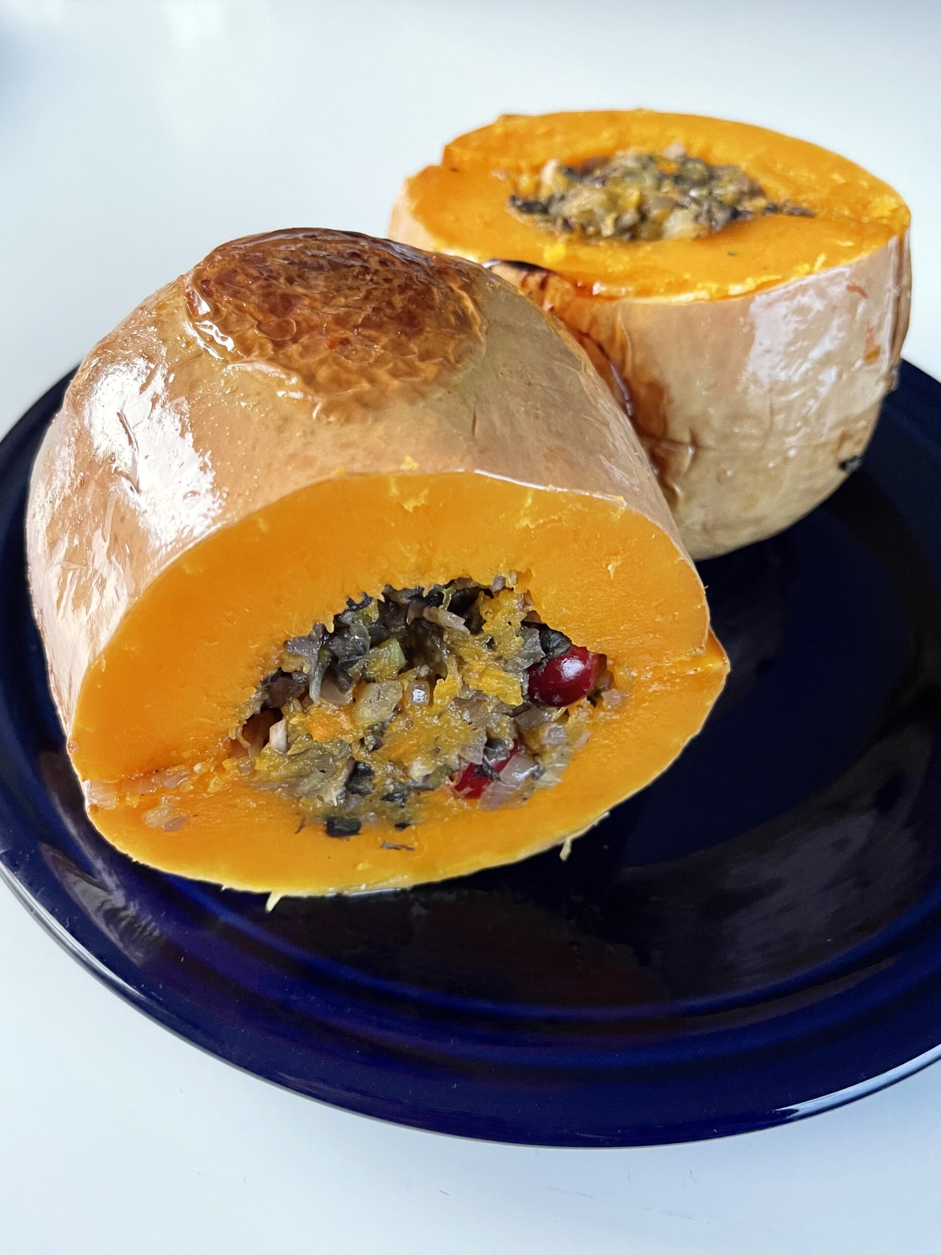 Vegan Stuffed Butternut Squash