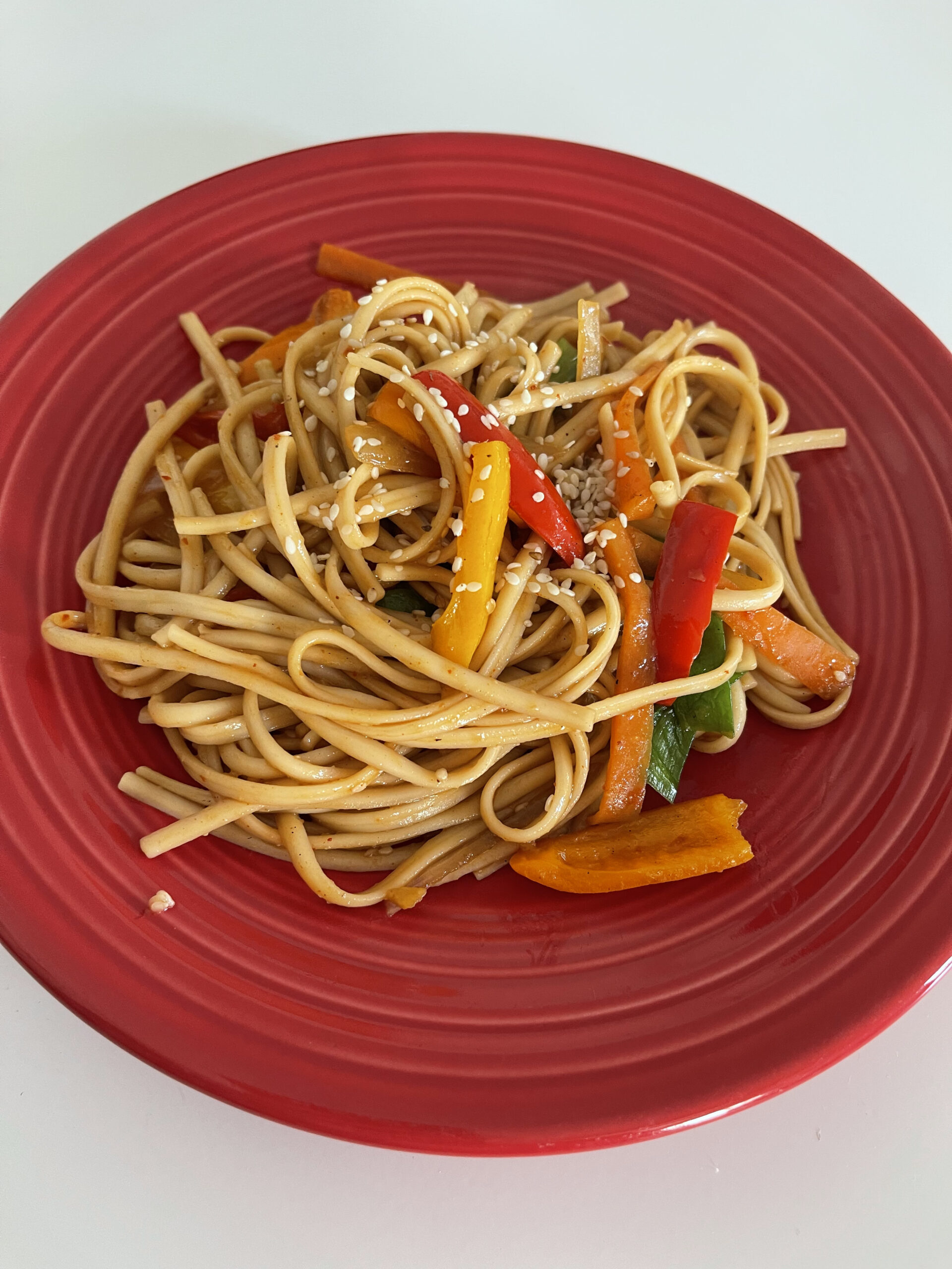 Vegetable Lo Mein (Vegan)