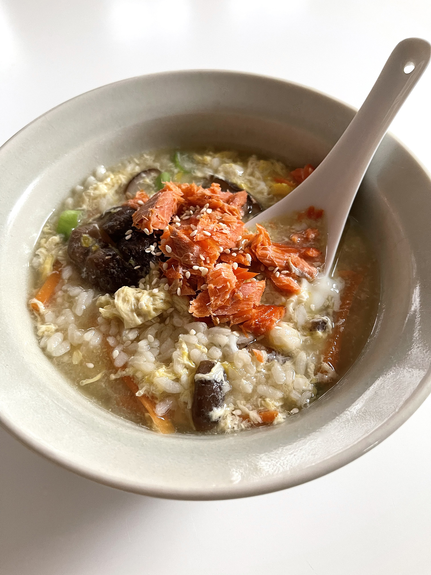 Japanese Rice Soup (Zosui)
