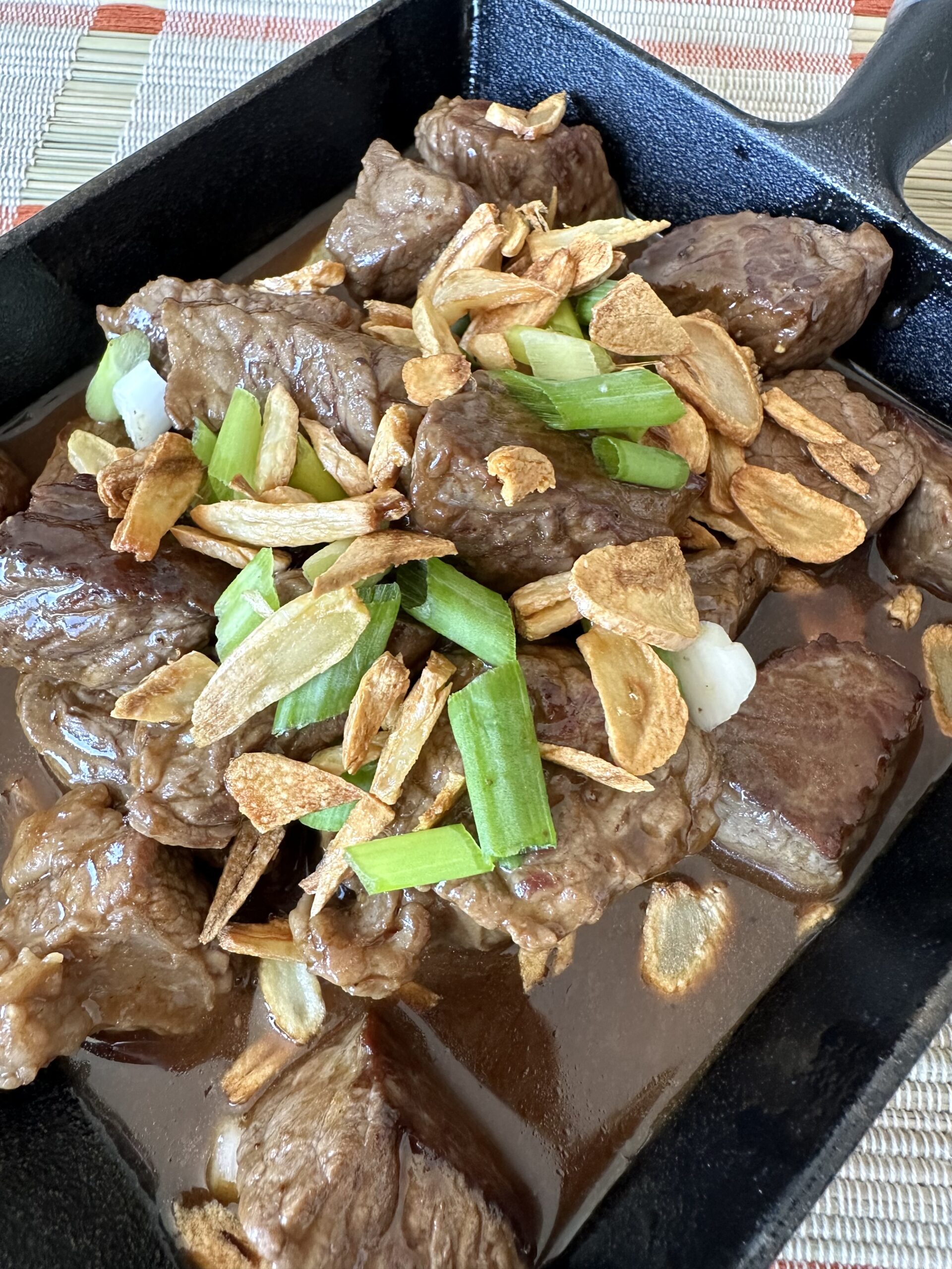 Beef Salpicao (perfect weeknight dinner for two)