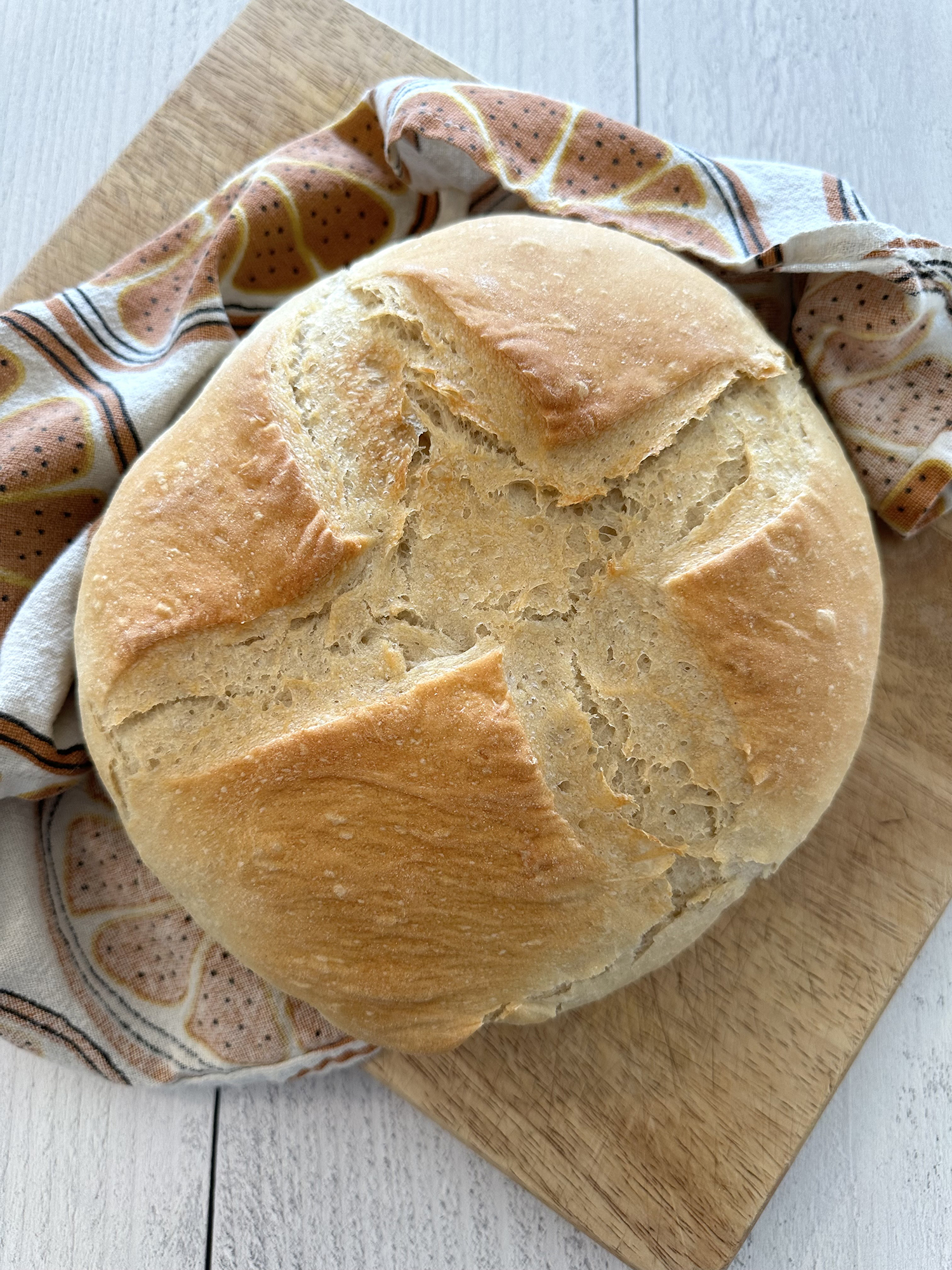 Simple French Country Bread