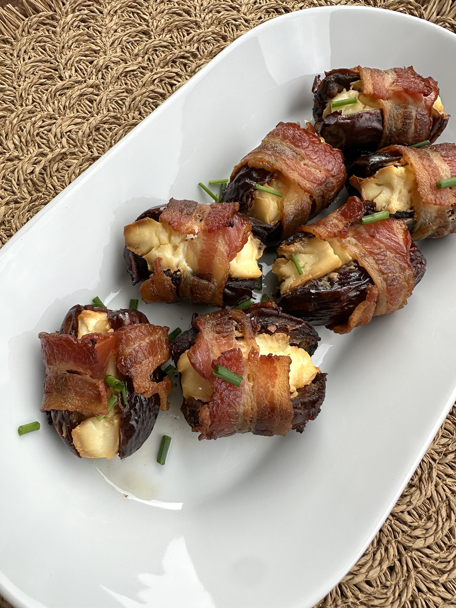 Bacon Wrapped Dates