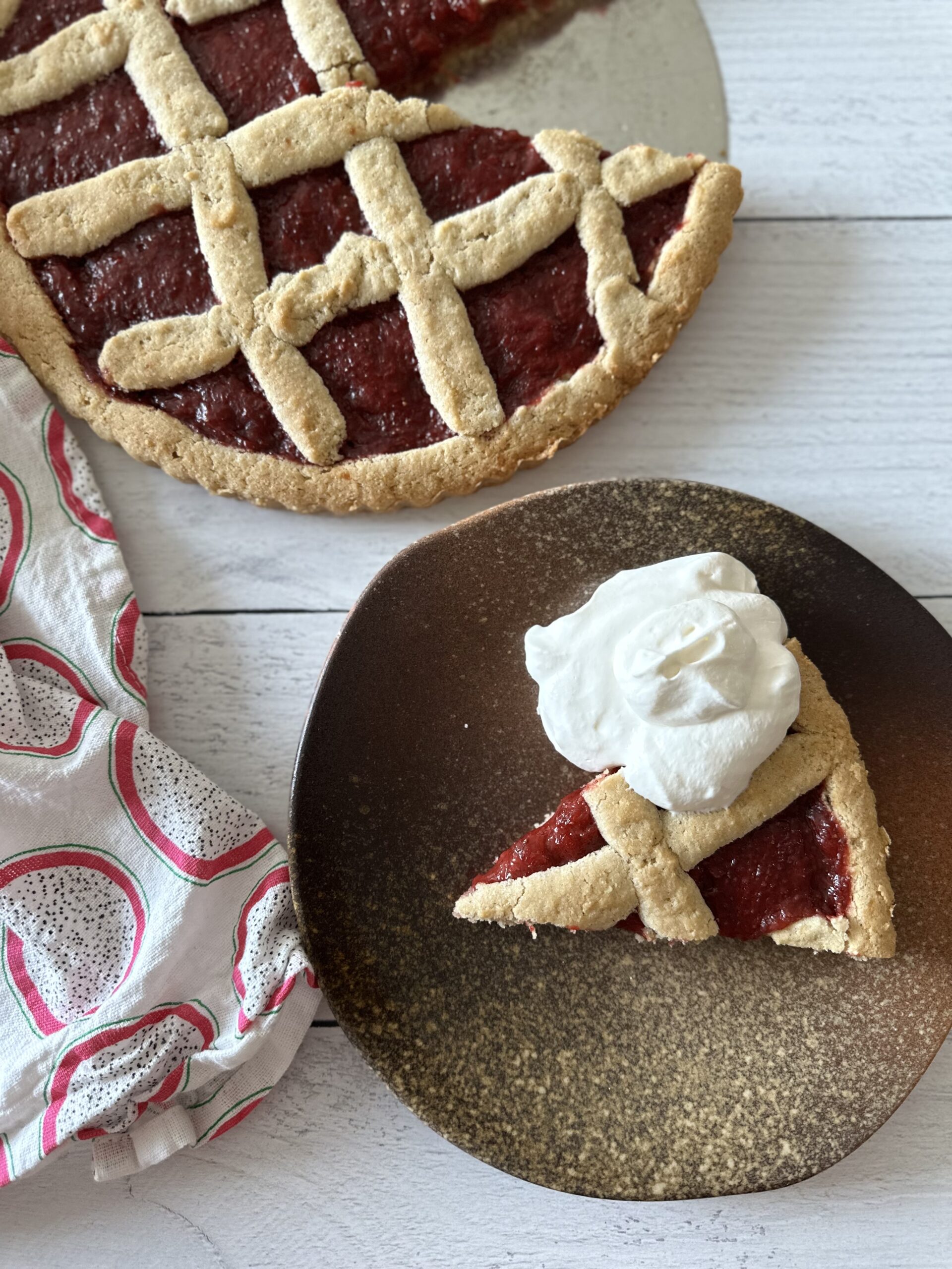 Strawberry Linzer Torte